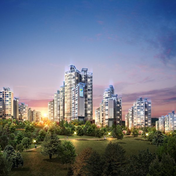 3d 아파트모델링