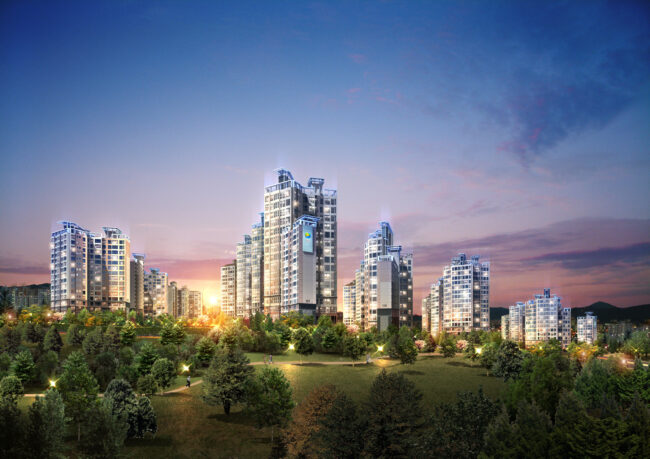 3d 아파트모델링